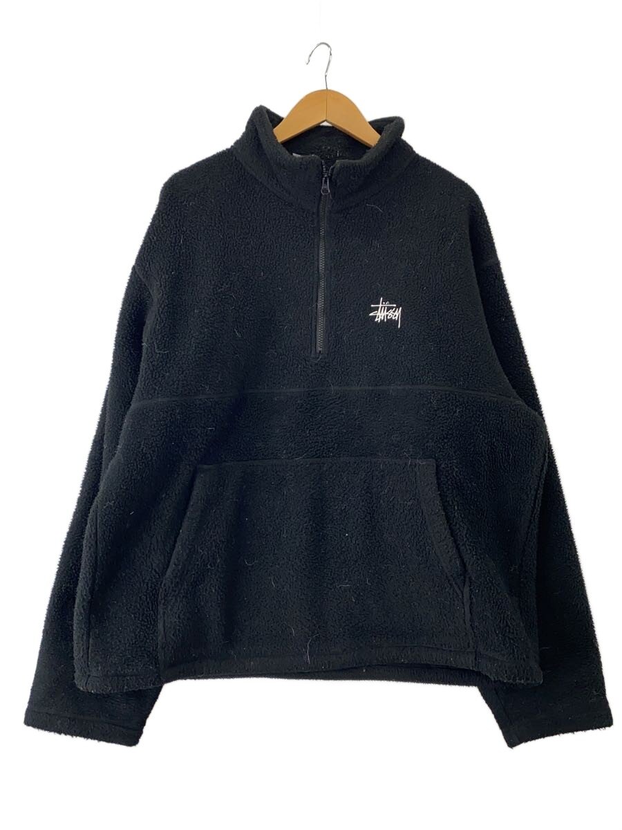 楽天市場】stussy ハーフジップ（カラーブラック）（トップス｜メンズ