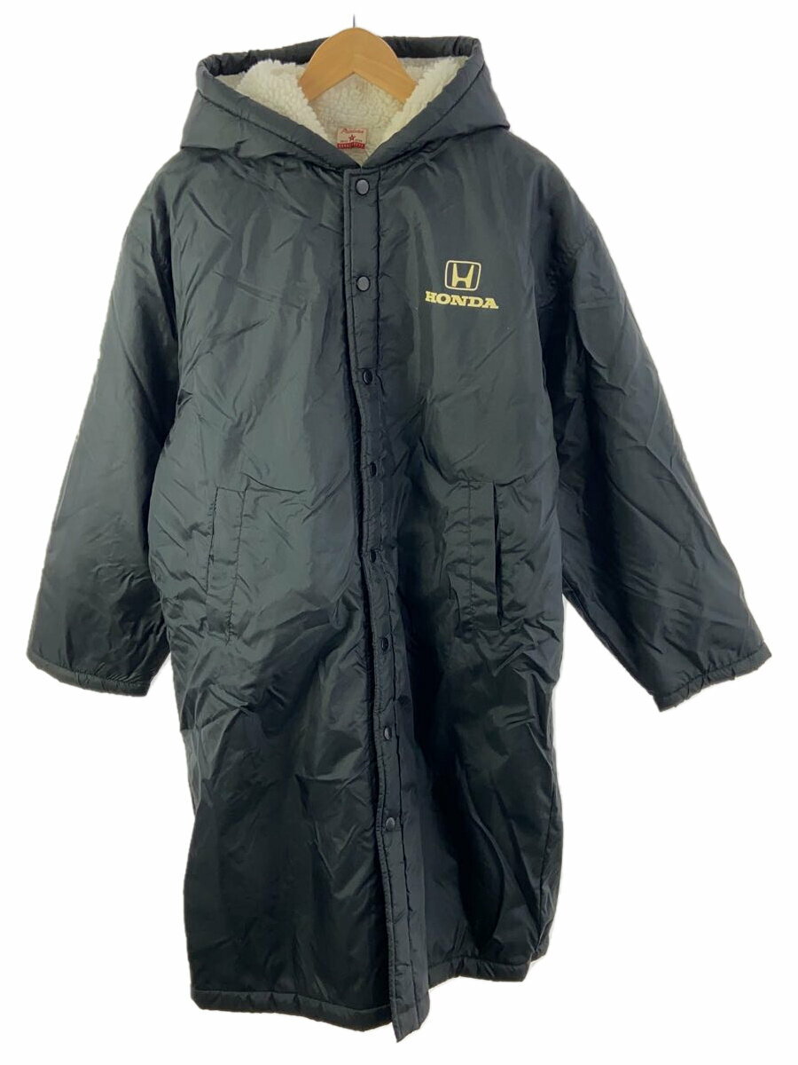 【中古】PRINTSTAR◆ベンチコート/--/ナイロン/BLK【メンズウェア】