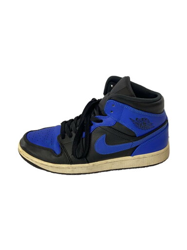 【中古】NIKE◆AIR JORDAN 1 MID_エア ジョーダン 1 ミッド/26.5cm/BLU【シューズ】 【中古】NIKE◆AIR JORDAN 1 MID_エア ジョーダン 1 ミッド/26.5cm/BLU【シューズ】