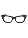 【中古】EFFECTOR◆メガネ/ウェリントン/プラスチック/BLK/メンズ【服飾雑貨他】