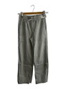 【中古】theory luxe◆Crisp Linen Mian/ボトム/32/リネン/GRY/03-3106433-028-032//【レディースウェア】