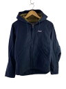 【中古】patagonia◆Lined Canvas Hoody_ライトキャンバスフーディ/XS/コットン/NVY/27163【メンズウェア】