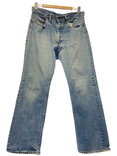 【中古】Levi’s◆60s/BIGE/後期/平行ステッチ/股付近リペア有/ボトム/--/デニム/IDG【メンズウェア】 【中古】Levi’s◆60s/BIGE/後期/平行ステッチ/股付近リペア有/ボトム/--/デニム/IDG【メンズウェア】