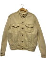 【中古】Levi’s◆チュニジア製/Gジャン/L/デニム/WHT/無地/70503-02//【メンズウェア】