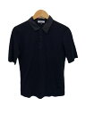 【中古】VALENTINO◆ポロシャツ/--/コットン/ブラック【メンズウェア】(4)