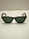 【中古】Ray-Ban◆サングラス/ウェリントン/BLK/GRN/メン...(4)
