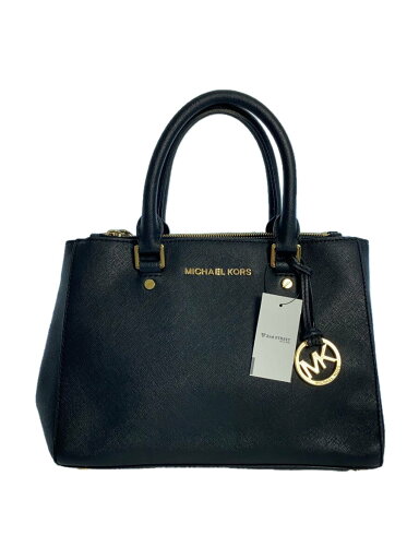【中古】MICHAEL KORS◆ショルダーバッグ/PVC/BLK/無地/I-1506【バッグ】 【中古】MICHAEL KORS◆ショルダーバッグ/PVC/BLK/無地/I-1506【バッグ】