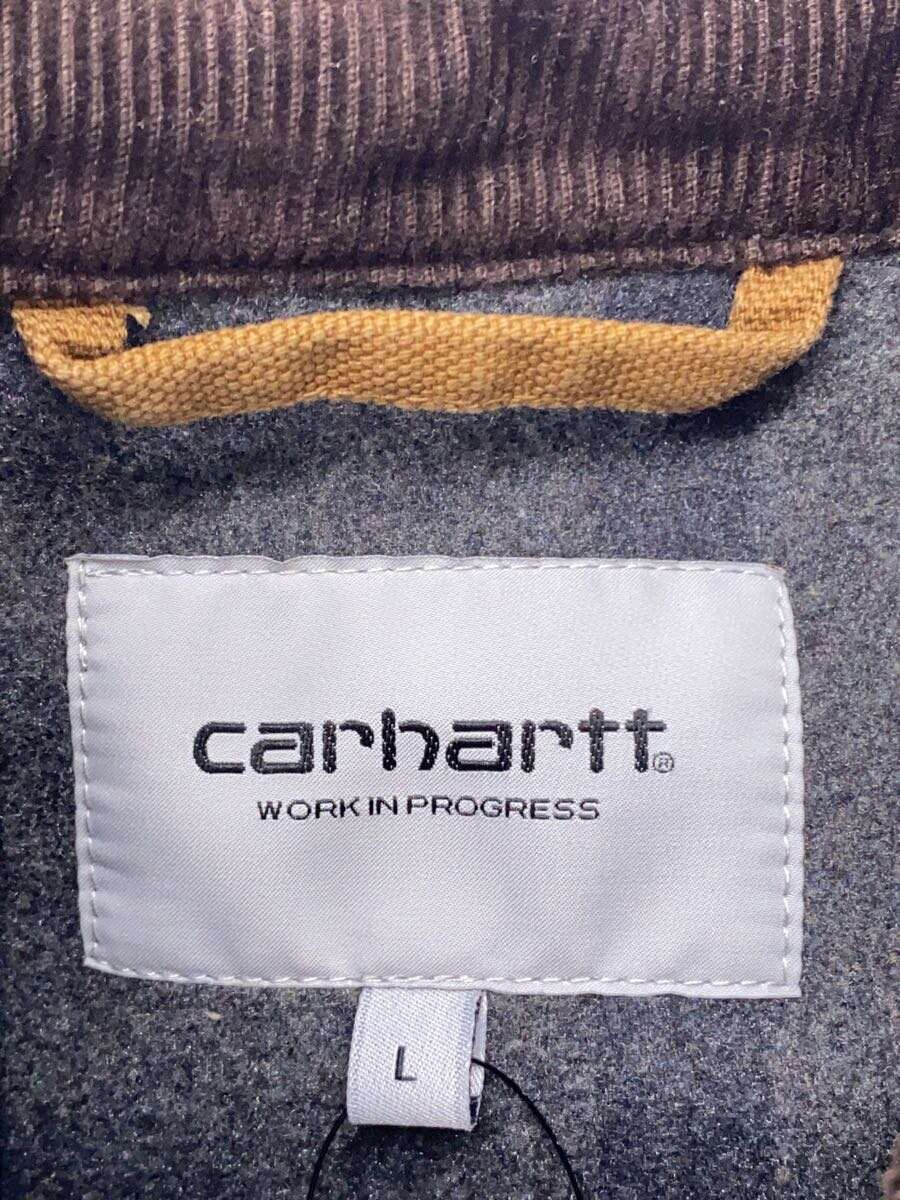 【中古】Carhartt◆MICHIGAN COAT/ジャケット/L/コットン/CML/I027932.HZ.00.03【メンズウェア】