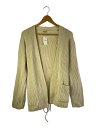 【中古】AURALEE◆FINE WOOL CORD CARDIGAN/L/A7AC06RK【レディースウェア】