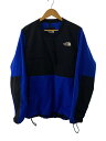 【中古】THE NORTH FACE◆トップス/XL/ポリエステル/BLU/Denali Crew【メンズウェア】
