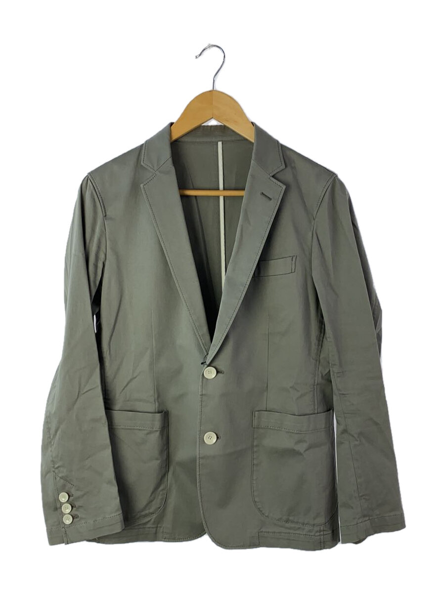 【中古】uniform experiment◆テーラードジャケット/2/コットン/GRY/無地/UE-130012【メンズウェア】