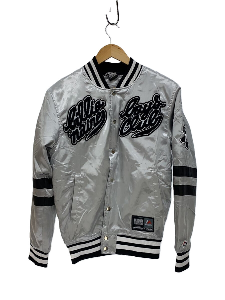【中古】BILLIONAIRE BOYS CLUB◆ブルゾン/S/ポリエステル/SLV【メンズウェア】