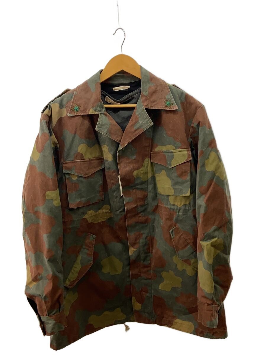 【中古】ITALIAN MILITARY◆90s/サンマルコカモ_フィールドジャケット/1/ライナーつき/グリーン/カモフラ/迷彩【メンズウェア】