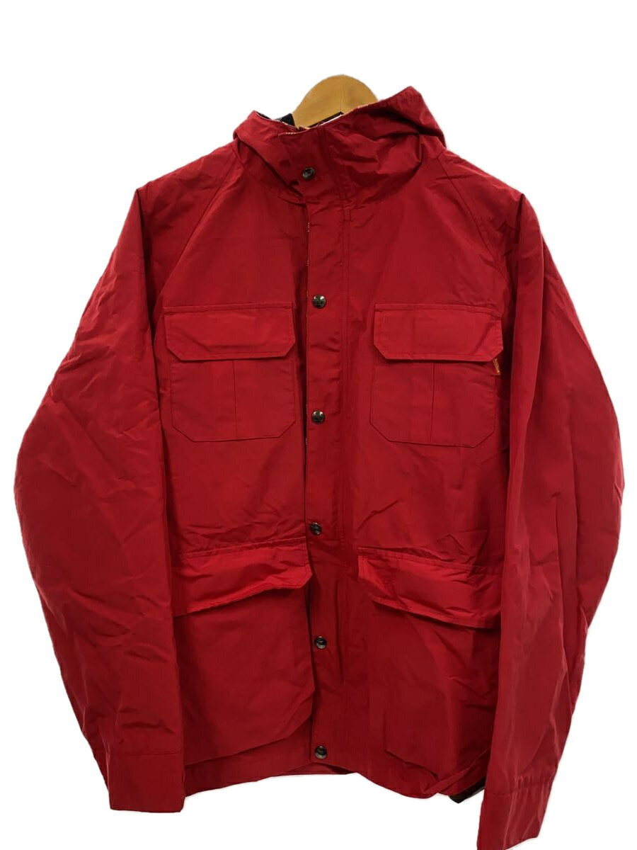 Woolrich◆マウンテンパーカ/L/コットン/RED/無地/2W5-8954