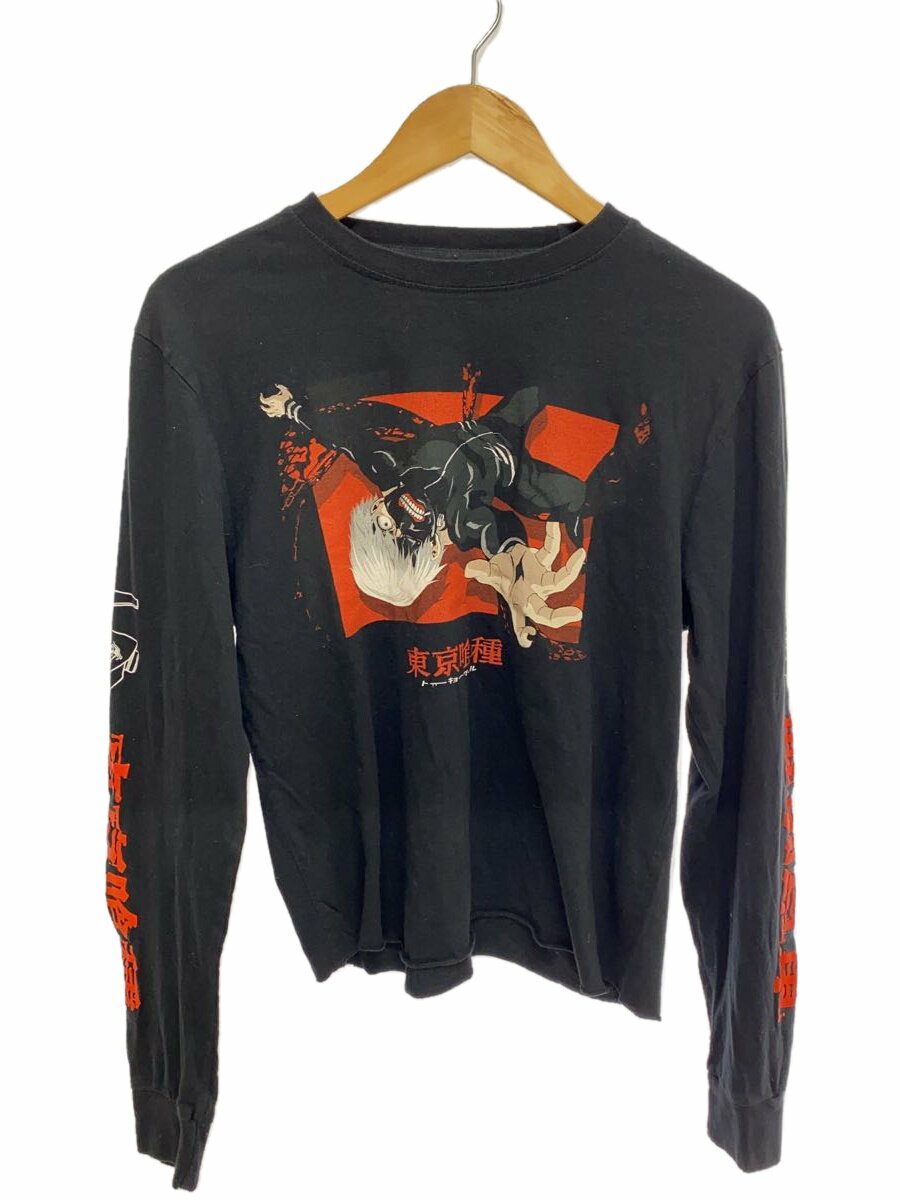 【中古】東京喰種/トーキョーグール/長袖Tシャツ/S/コットン/ブラック/黒/プリント【メンズウェア】