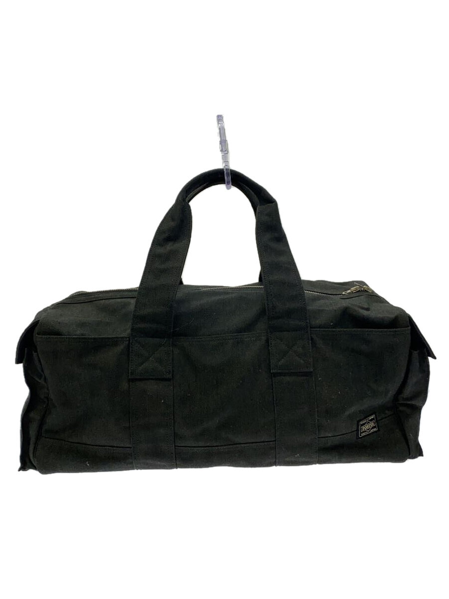 【中古】PORTER◆スモーキーボストンバッグ/--/GRY/無地【バッグ】