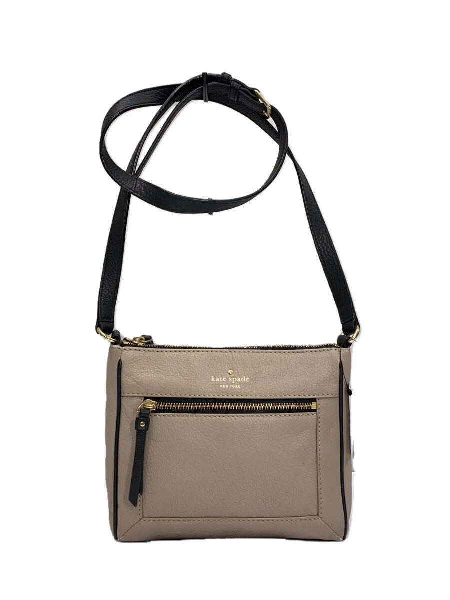 【中古】kate spade new york◆ショルダーバッグ/牛革/無地/RN0102760 CA57710【バッグ】