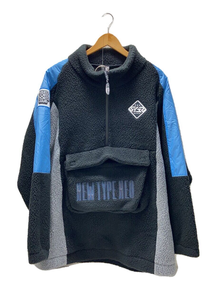 【中古】SY32 by SWEET YEARS◆フリースジャケット/L/ポリエステル/BLK/11572【メンズウェア】