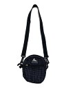 【中古】GREGORY◆旧タグ/クイックポケット/USA製/ショルダーバッグ/BLK/チェック【バッグ】