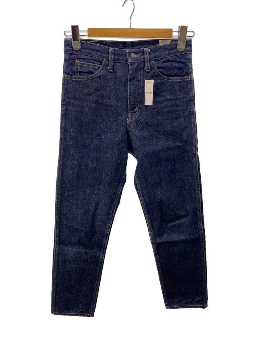 【中古】orSlow◆ストレートデニムパンツ/XS/0/ジッパーフライ/使用感有//【メンズウェア】