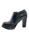 【中古】JIL SANDER◆ショートブーツ/39/BLK/レザー【シューズ】(4)