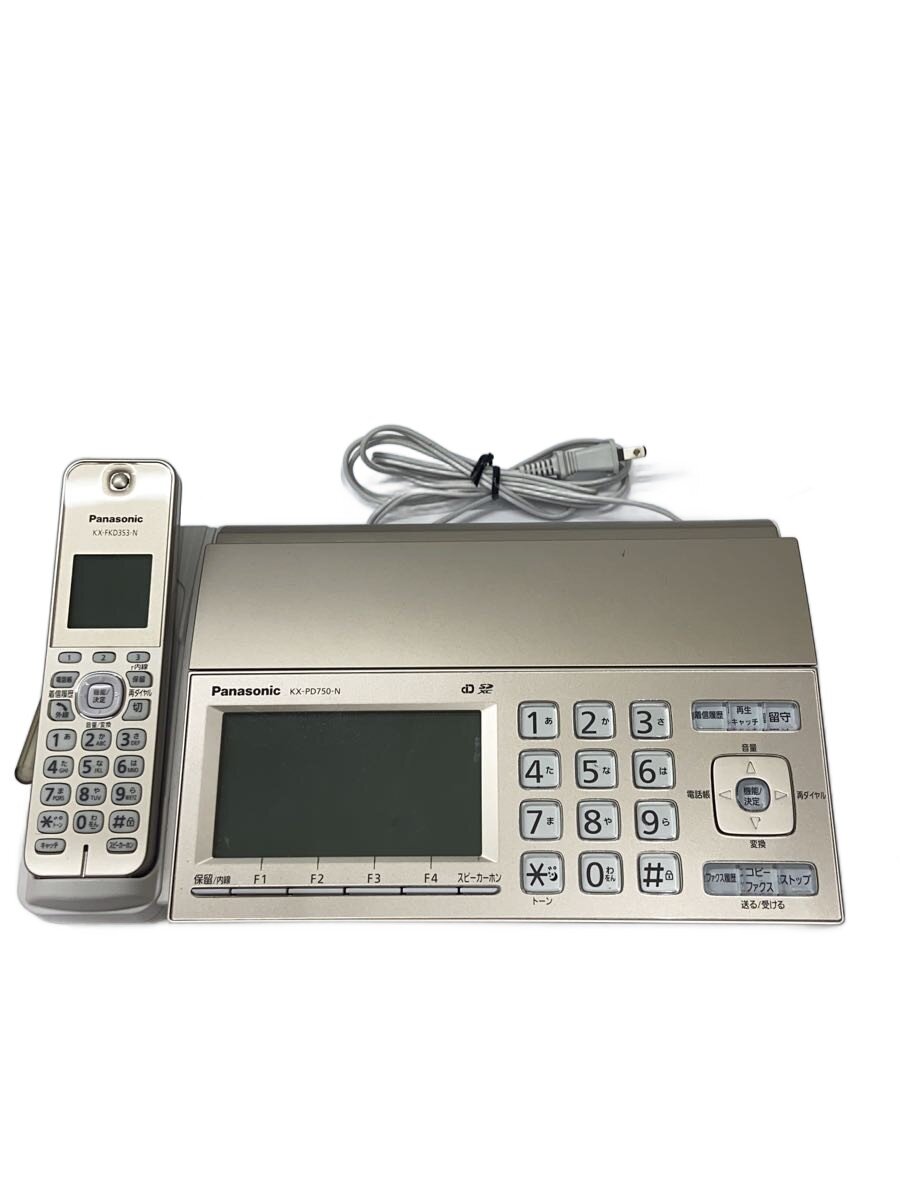 【中古】Panasonic◆FAX電話 おたっくす KX-PD750DL-N//【家電・ビジュアル・オーディオ】