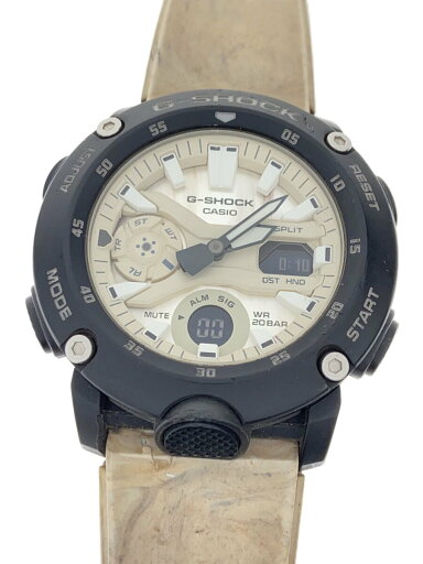 【中古】CASIO◆クォーツ腕時計/デジアナ/BEG/BEG/GA-2000【服飾雑貨他】 【中古】CASIO◆クォーツ腕時計/デジアナ/BEG/BEG/GA-2000【服飾雑貨他】