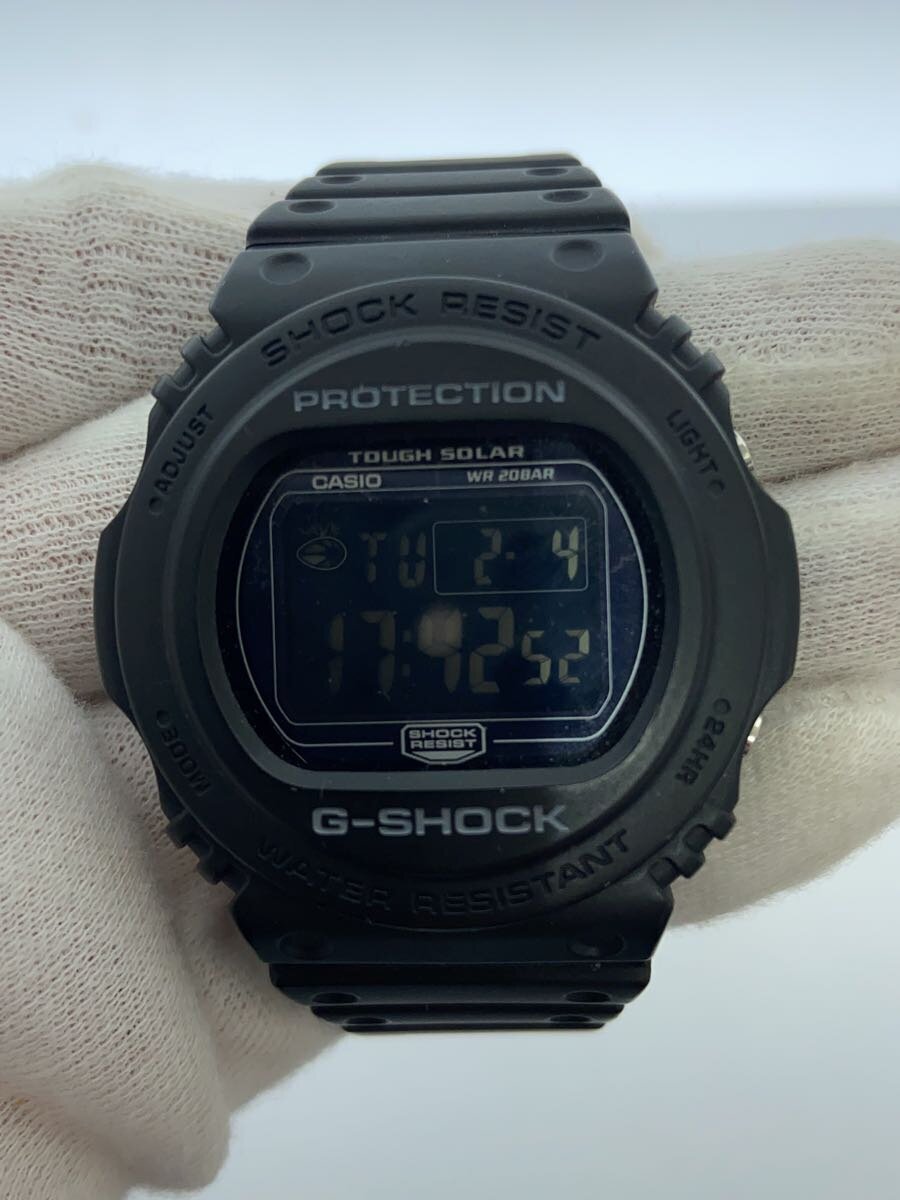 Other - 【中古】CASIO◆ソーラー腕時計・G-SHOCK/デジタル/ラバー/BLK/BLK/SS【服飾雑貨他】