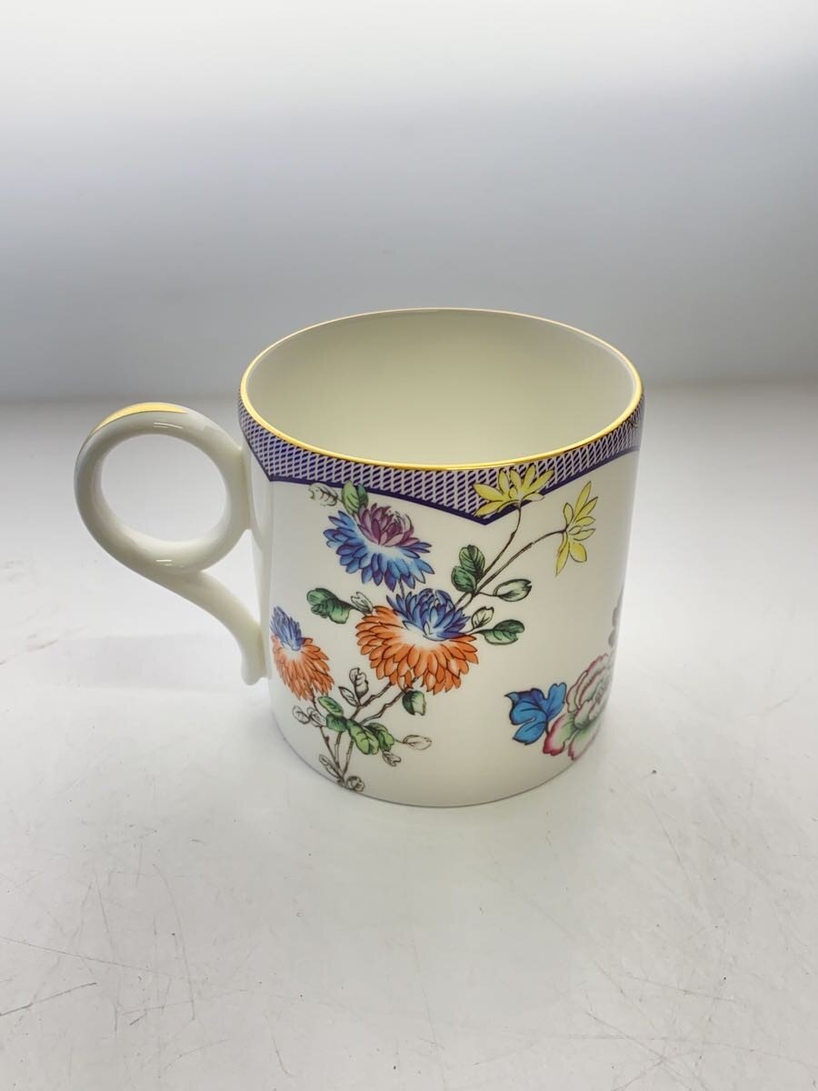 【中古】WEDGWOOD◆Fortuneマグカップ/WHT【キッチン用品】