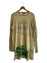 【中古】UNDERCOVER◆長袖ワンピース/2/コットン/BEG/UCU4805-1【レディースウェア】