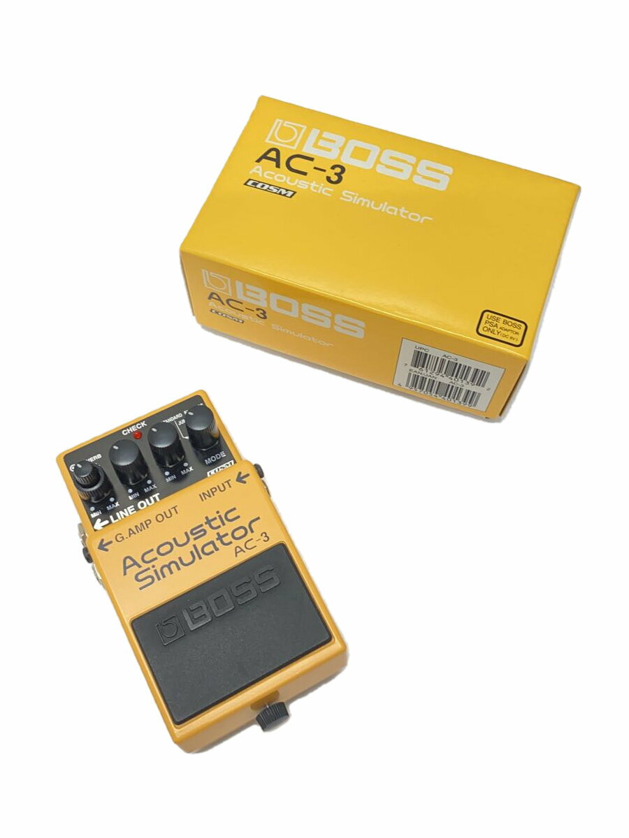 BOSS AC-3 新品同様 箱・保証書等付き BOSS AC-3 新品同様 箱・保証書等付き Amazon | BOSS Acoustic