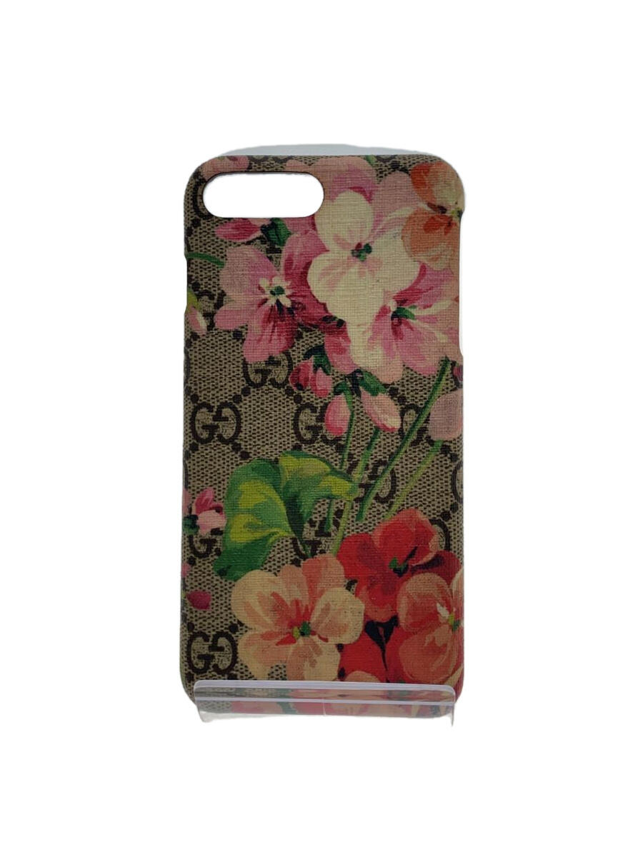 【中古】GUCCI◆小物/--/ブラウン/花柄/レディース/527476【服飾雑貨他】