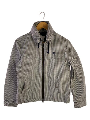【中古】BURBERRY BLACK LABEL◆ジャケット/M/ポリエステル/NVY/無地/D1F07-506-24【メンズウェア】 【中古】BURBERRY BLACK LABEL◆ジャケット/M/ポリエステル/NVY/無地/D1F07-506-24【メンズウェア】