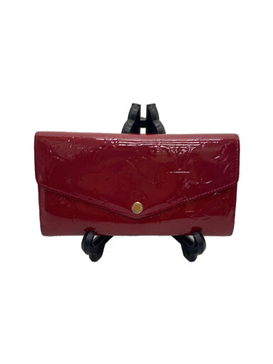【中古】LOUIS VUITTON◆ポルト・フォイユ・サラ_モノグラム・ヴェルニ_PNK/エナメル/PNK/総柄/レディース【服飾雑貨他】 【中古】LOUIS VUITTON◆ポルト・フォイユ・サラ_モノグラム・ヴェルニ_PNK/エナメル/PNK/総柄/レディース【服飾雑貨他】