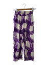 【中古】SUKU/ボトム/S/--/WHT/総柄【レディースウェア】