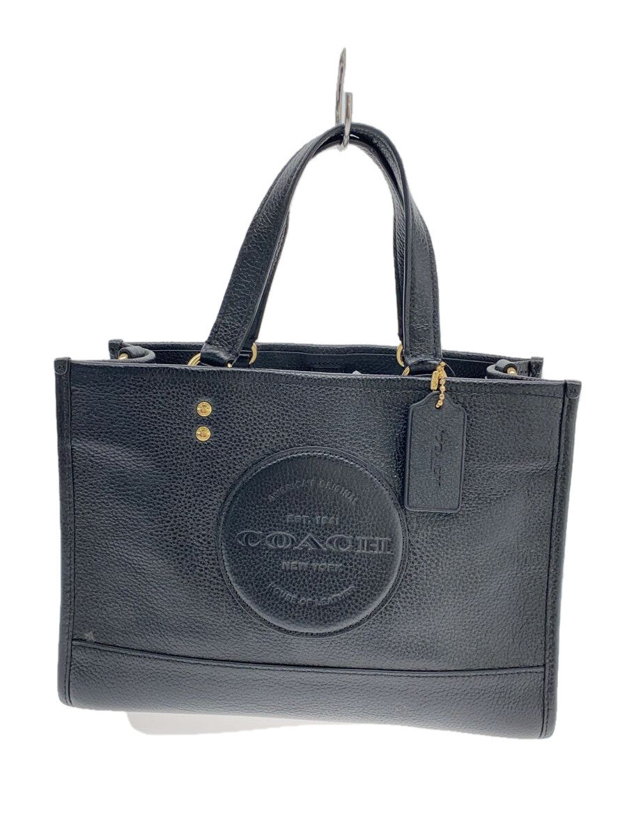 COACH - 【中古】COACH◆デンプシーキャリーオール/2WAY/ハンドバッグ/レザー/BEG/C2004【バッグ】