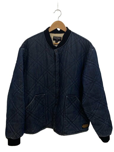【中古】POLO JEANS CO.◆90s/デニムキルティング/ブルゾン/XL/デニム/インディゴ【メンズウェア】 【中古】POLO JEANS CO.◆90s/デニムキルティング/ブルゾン/XL/デニム/インディゴ【メンズウェア】