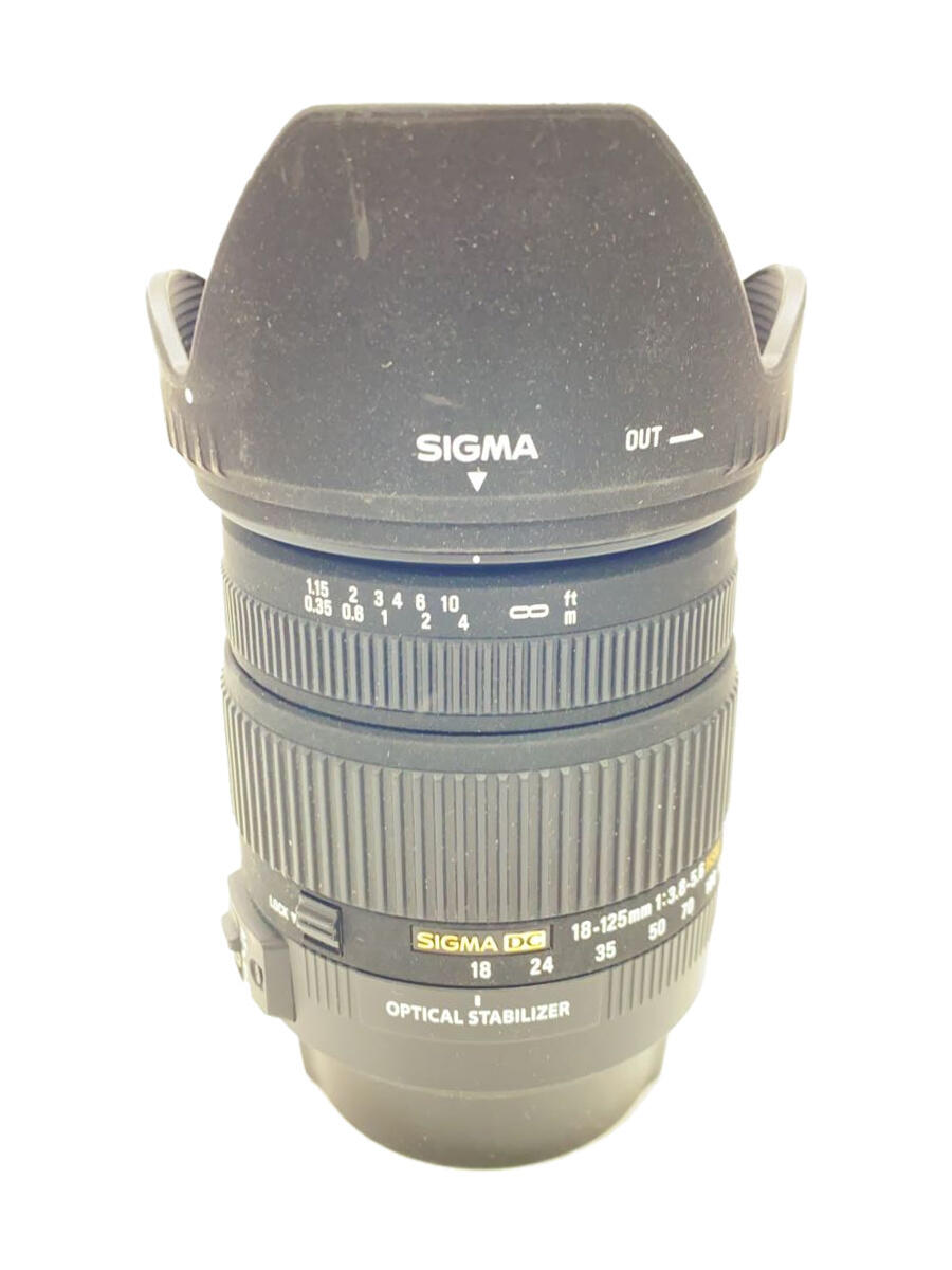 【中古】SIGMA◆レンズ 18-125mm F3.8-5.6 