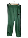 【中古】Needles◆23SS/Track Pants/シミ・ヨゴレ箇所有/ボトム/L/ポリエステル/GRN/MR286【メンズウェア】(4)