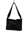【中古】PORTER◆ショルダーバッグ/コットン/BLK/無地【バッグ】