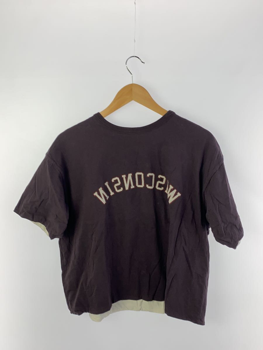 【中古】ST.JOHNS 3RD CLUB/Tシャツ/--/コットン/BRW【レディースウェア】