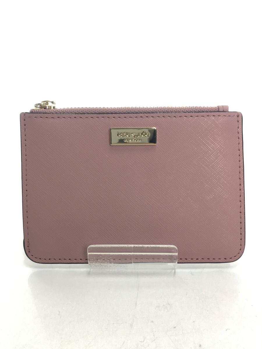 【中古】kate spade new york◆コインケース/カードケース/PNK/レディース/WLRU2671//【服飾雑貨他】