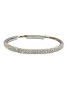【中古】Swarovski◆Sublima/バングル/メッキ/スワロフスキー/SLV/レディース/5684241【服飾雑貨他】