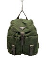 【中古】PRADA◆リュック/ナイロン/GRN/無地【バッグ】(4)
