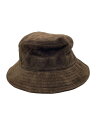 【中古】Ridgewood Caps/ハット/FREE/スウェード/BRW/無地/メンズ【服飾雑貨他】