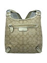 【中古】COACH◆ショルダーバッグ/--/BEG/総柄/F15704【バッグ】(4)