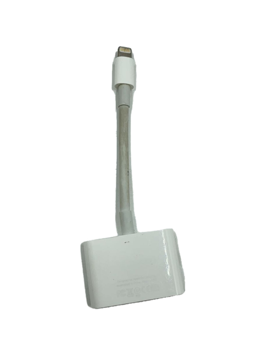 【中古】Apple◆Lightning Digital AVアダプタ/A1438【家電・ビジュアル・オーディオ】