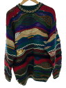 【中古】COOGI◆ニット・セーター(厚手)/L/ウール/マルチカラー【メンズウェア】(4)