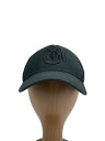 【中古】MONCLER◆BRANDED BASEBALL CAP/キャップ/コットン/BLK/無地/メンズ/G10913B75300【服飾雑貨他】
