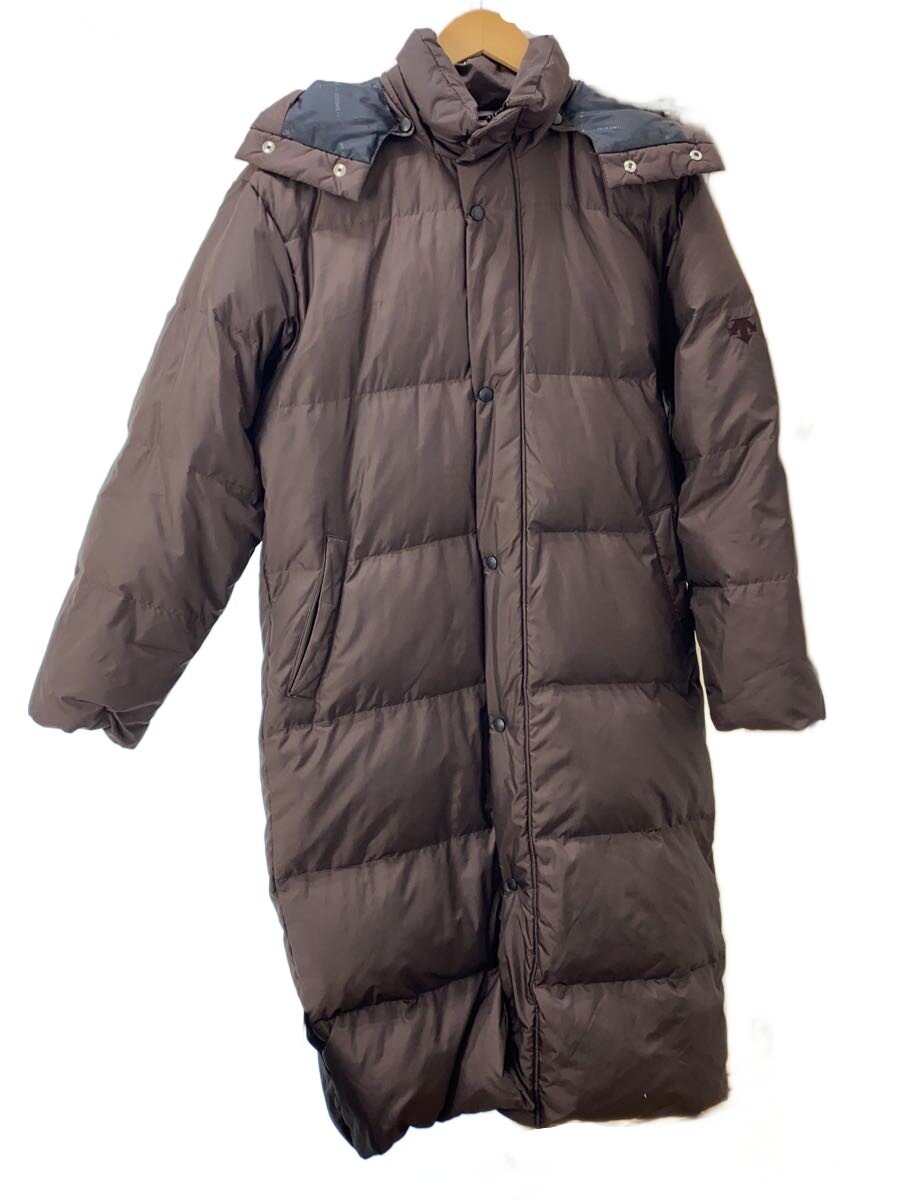 【中古】DESCENTE◆ベンチコートダウン/L/BRW/DAT-3272SL【スポーツ】(4)